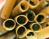 Spenótos Cannelloni recept fázis 1 fotója