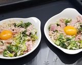 Une image de l'étape 5 de °Oeuf cocotte au brocoli et jambon°.