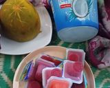 Foto langkah ke 1 dari resep Es Timun Suri Nata de Coco.