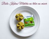 Foto langkah ke 7 dari resep Bolu Kukus Matcha no telur no mixer.