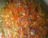 A picture of step 2 of Fried tofu with egg sauce.