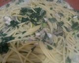 Foto del paso 7 de la receta: Spaghetti con espinaca y champiñones