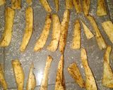 صورة لخطوة 3 من وصفة بطاطس حلوة في الفرن patate douce frites
