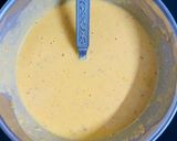 A picture of step 2 of Bread Pakoda.