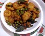 Crispy aalu matar recipe step 4 photo