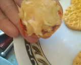 सेन्डविच चीज़ी पिज़्ज़ा बिस्कुट बाइट (Sandwich Cheesy Pizza Biscuit Bite Recipe in Hindi) रेसिपी चरण 5 फोटो