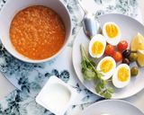 รูปขั้นตอนการทำที่ 6 ของ Lentil soup with Boiled Eggs