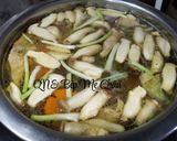 Hình bước làm 3 của món Mì Udon chay