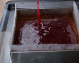 A picture of step 10 of Raspberry Chocolate Mousse Cake.
