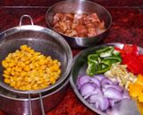 ক্রিসপি চিকেন চিলি কর্ন (crispy chicken chili corn recipe in bengali) রেসিপি ধাপ - 2 ছবি