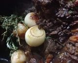 A picture of step 6 of Lamb in Red Wine.