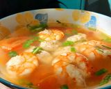 Hình bước làm 3 của món Canh cà chua cá thác lác tôm nõn