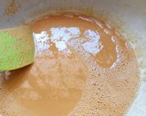 A picture of step 2 of Besan Rava Burfi. (Diwali Special).