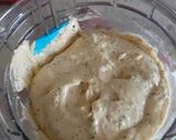 A picture of step 3 of Banana Cake with poppy seeds.