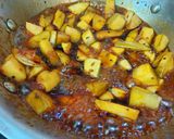 A picture of step 4 of Gur Aam or Jagerry Mango Pickle.