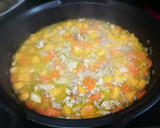 Foto del paso 10 de la receta: Macarrones con calabaza, zanahoria y carne picada especiadas