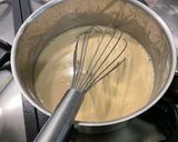 Une image de l'étape 4 de Sauce béchamel à ma façon au bouillon de gambas.