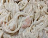 Creamy alfredo chicken and shrimp pasta recipe step 10 photo