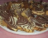 Foto langkah ke 10 dari resep Cake zebra (Bolu zebra).
