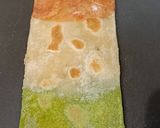 A picture of step 8 of Tricolour Veggies & Panneer Paranthas.