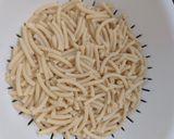 Une image de l'étape 2 de Gratin de pâtes à la carotte et au cumin, façon patience.