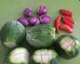 Foto langkah ke 1 dari resep Sambal terong lalap.