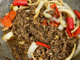 Beef slice black pepper