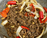 Foto langkah ke 2 dari resep Beef slice black pepper.
