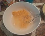 Foto del paso 4 de la receta: Budín húmedo de duraznos y cebada
