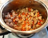 Paradicsomos borsós hús recept fázis 1 fotója