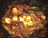 Foto langkah ke 3 dari resep Balado Terong Teri Puyuh.