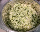 Une image de l'étape 5 de Flan de panais et courgettes à la crème et persil.