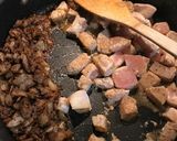 A picture of step 3 of White Chicken Chili.