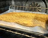 A picture of step 4 of Pumpkin Roll.
