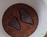 Foto del paso 3 de la receta: Mug cake de chocolate ☕ sin azúcar agregado, ni edulcorante, ni harina, ni lácteos ☕ 7 g proteínas