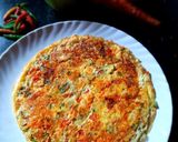 চীজি ক্যারট ওমলেট (Cheesy Carrot Omelette recipe in Bengali) রেসিপির ধাপ 7 ছবি