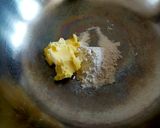 A picture of step 2 of Scalloped Potatoes.