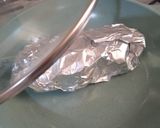 Foto del paso 2 de la receta: Pechuga rellena de vegetales, cocida al sartén