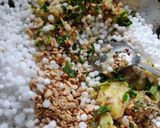 A picture of step 5 of Sabudana khichdi.