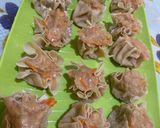 Foto langkah ke 3 dari resep Dimsum Ayam Udang Rendah Lemak.