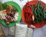 Foto langkah ke 1 dari resep Oseng Tempe Lombok Ijo.