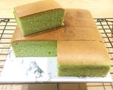 Foto langkah ke 9 dari resep Bolu Pandan | Kue Pandan | Ogura Pandan Recook Tintin Rayner.