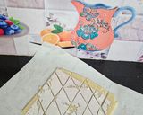A picture of step 4 of Kaju katli.