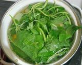 Foto langkah ke 10 dari resep Sayur Bayam [Vegetarian Safe].