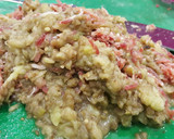 Foto del paso 3 de la receta: Ravioli de tomate relleno de berenjena con salsa