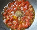 सेव टमाटर की सब्जी (Sev tamatar ki sabzi recipe in Hindi) रेसिपी चरण 3 फोटो
