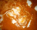 A picture of step 5 of Shahi Paneer.