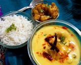 राजस्थानी कड़ी पकोडा (Rajasthani Kadhi Pakoda recipe in hindi) रेसिपी चरण 13 फोटो