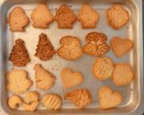 A picture of step 5 of Christmas Biscuits.