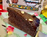 صورة لخطوة 3 من وصفة تورته شوكولاته بصوص رهيب 🎂